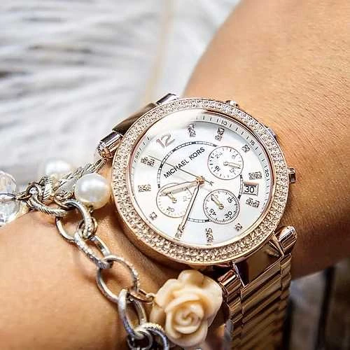 MOTERIŠKAS LAIKRODIS MICHAEL KORS MK5491 - PARKER (zx701a)