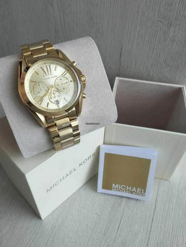 Laikrodis moterims MICHAEL KORS MK5605 - BRADSHAW (zm517a)