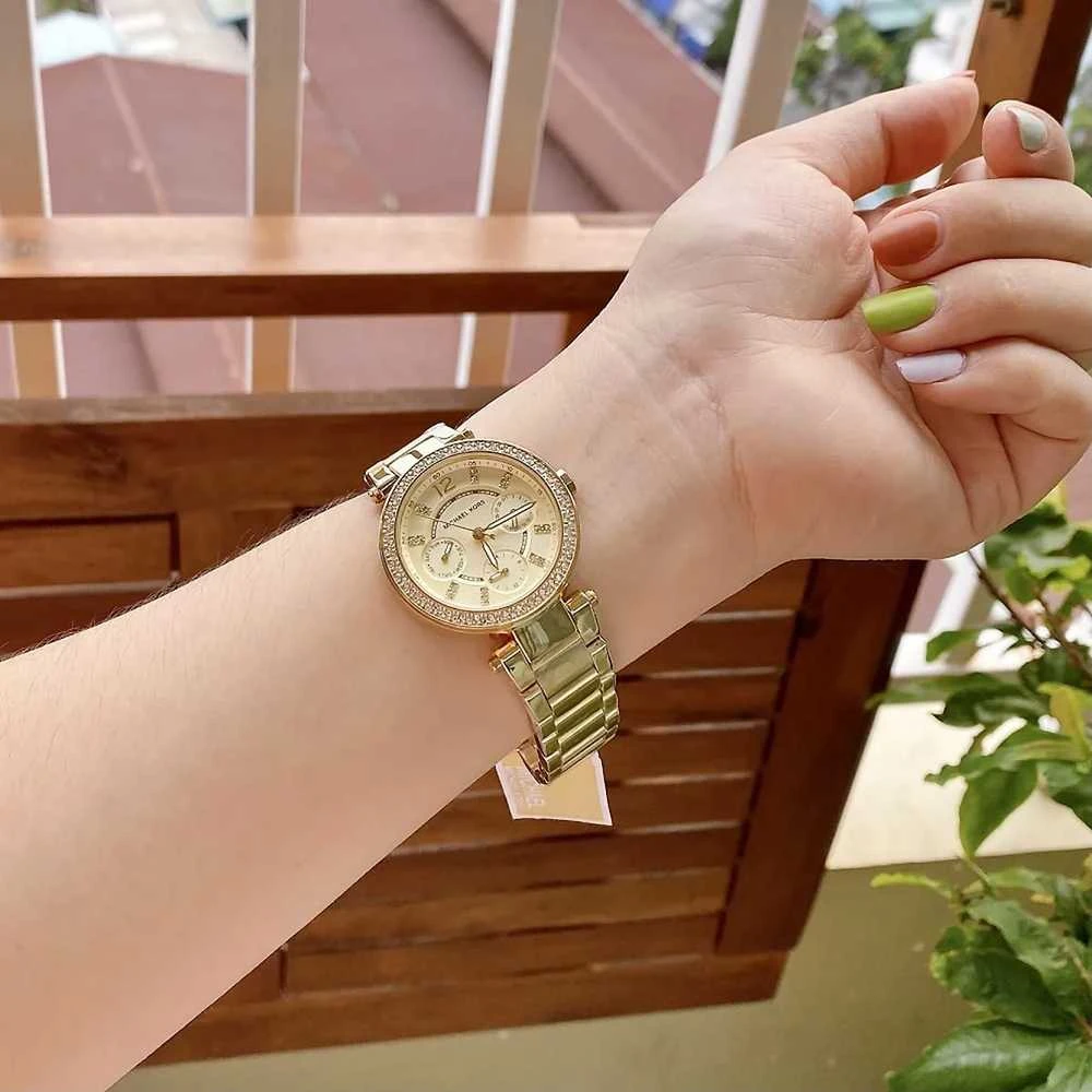 Moteriškas laikrodis MICHAEL KORS MK6056 MINI PARKER (zm540d) + BOX