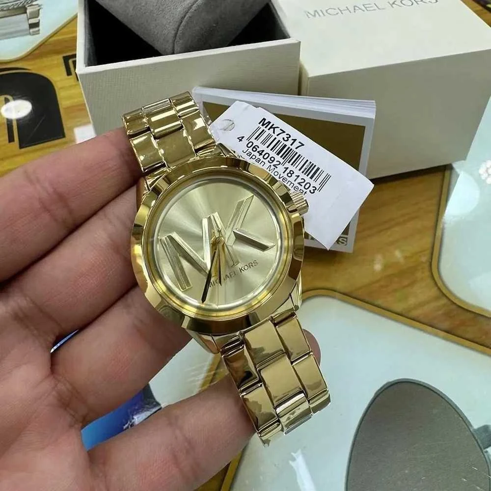 Moteriškas laikrodis MICHAEL KORS MK7317 BRYNN + BOX