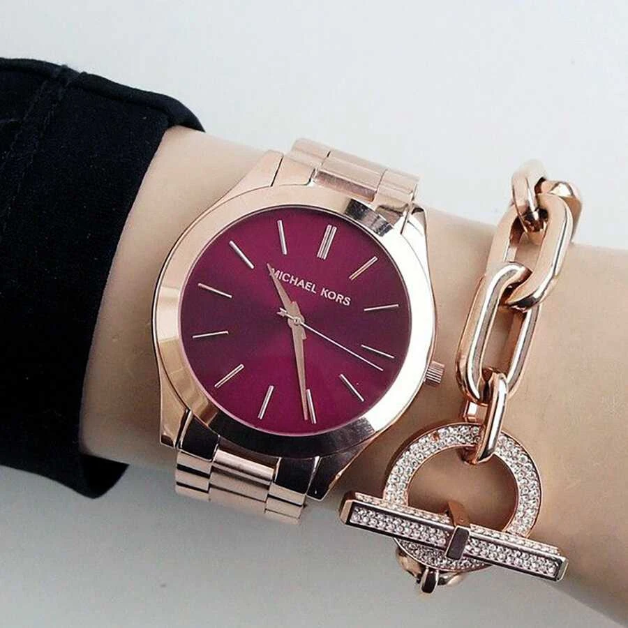 MOTERIŠKAS LAIKRODIS Michael Kors Slim Runway MK3436 (zm563a)