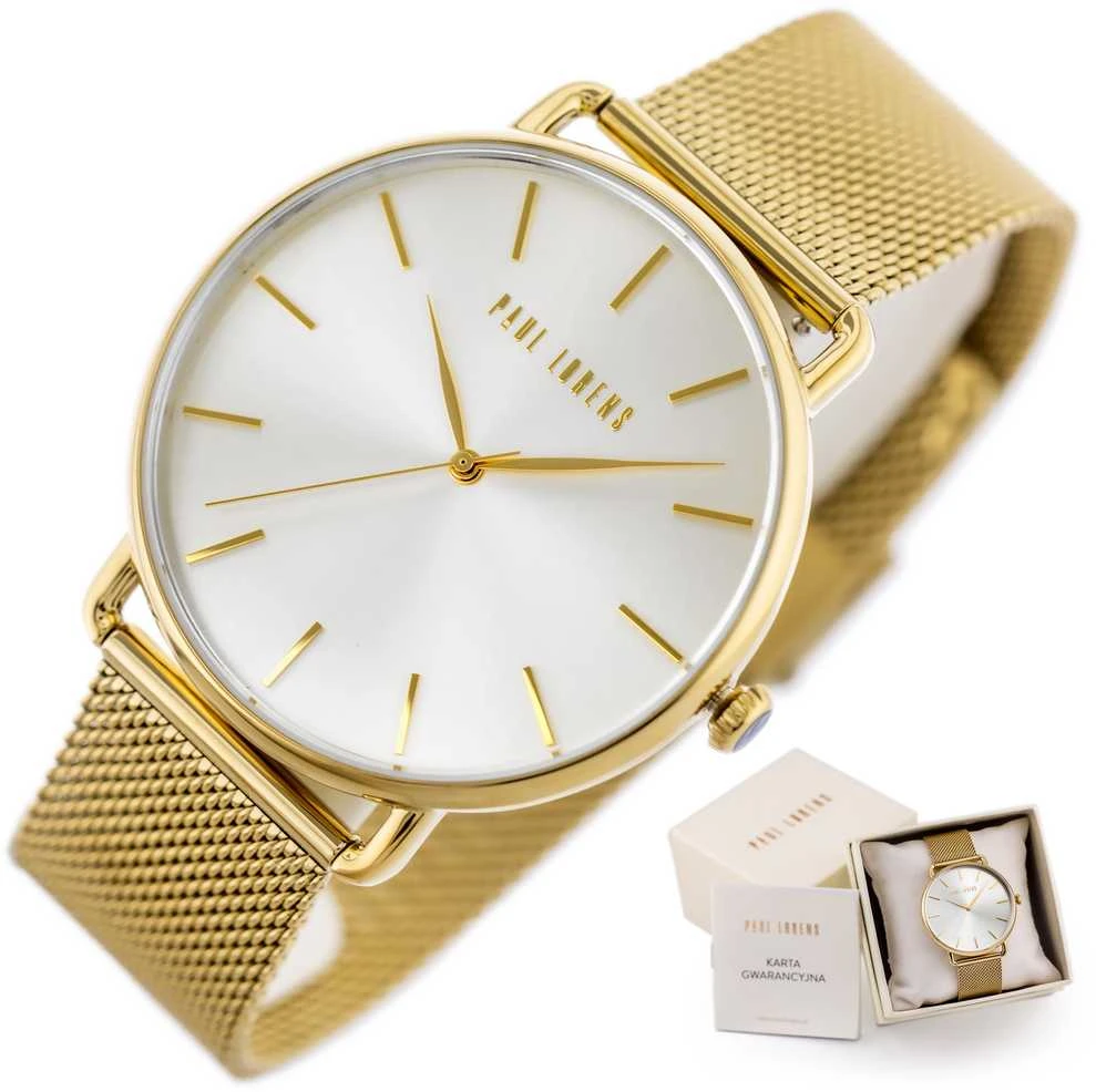 PAUL LORENS WOMEN'S WATCH - PL13032B-3D1 (zg554d) + BOX