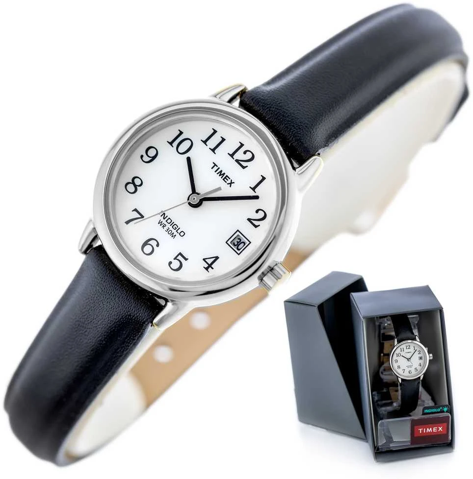 Moteriškas laikrodis „Timex Easy Reader Classic T2H331“ + dėžutė