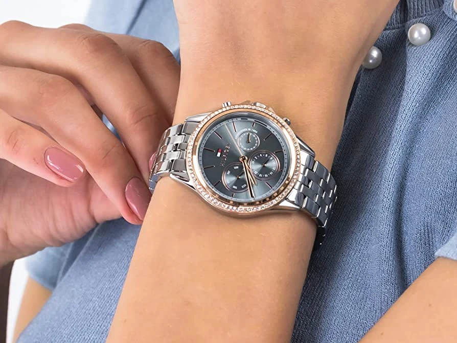 Laikrodis TOMMY HILFIGER WOMEN'S WATCH 1781976 ARI (zf526c) + BOX