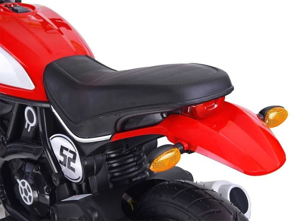 Jokomisiada Akumuliatorinis motociklas vaikams Street Bob PA0235 | spalva: oranžinė