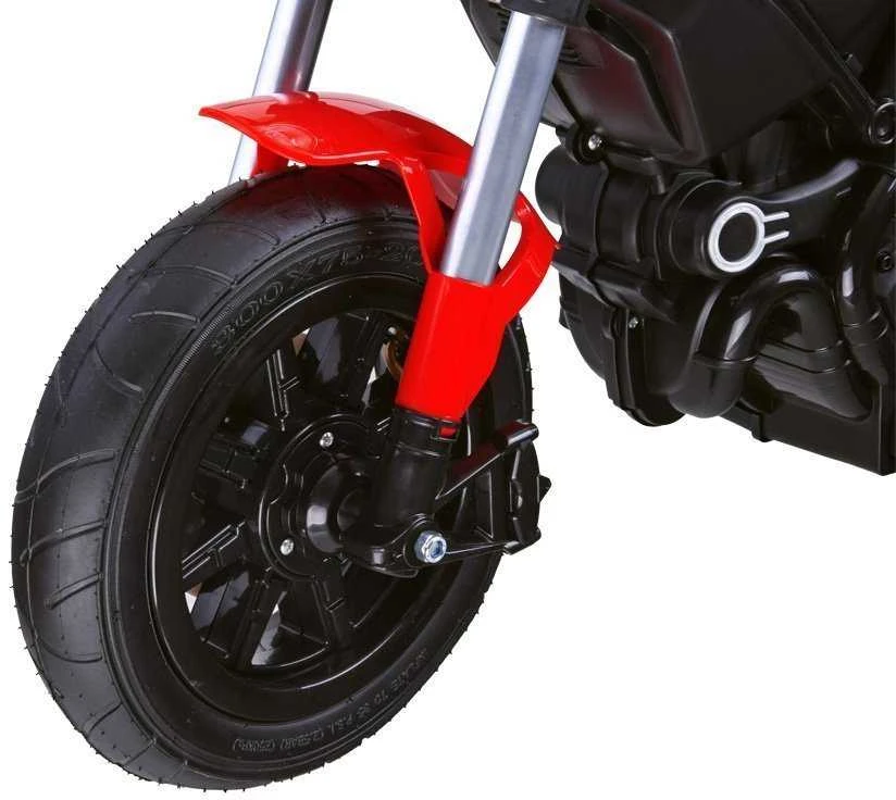 Jokomisiada Akumuliatorinis motociklas vaikams Street Bob PA0235 | spalva: oranžinė