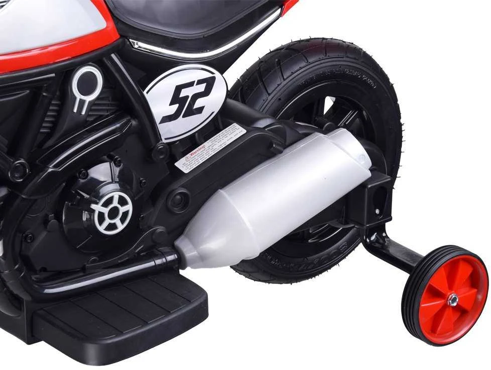 Jokomisiada Akumuliatorinis motociklas vaikams Street Bob PA0235 | spalva: oranžinė
