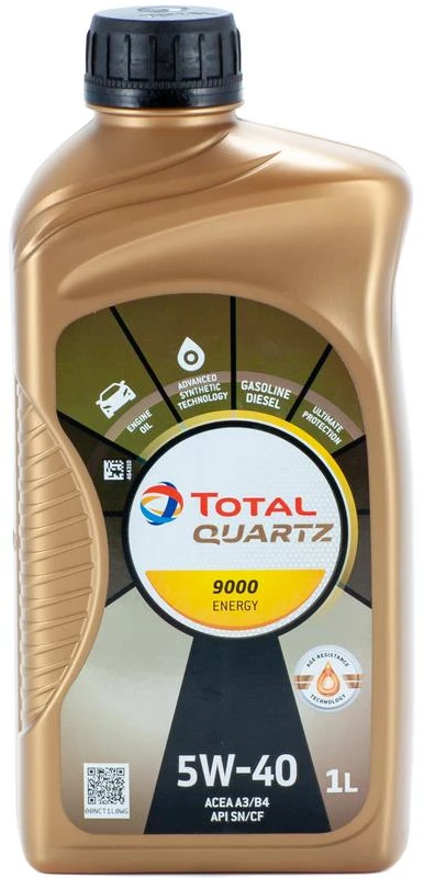 VARIKLIŲ TEPALAS „TOTAL QUARTZ 9000 ENERGY 5W40”