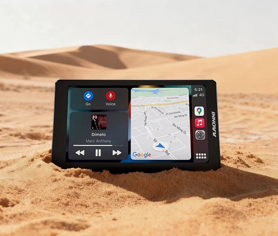 Motorcycle CarPlay INNOVV N2 BMW NAV DISPLAY