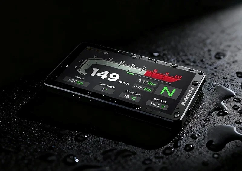 Motorcycle CarPlay INNOVV N2 BMW NAV DISPLAY