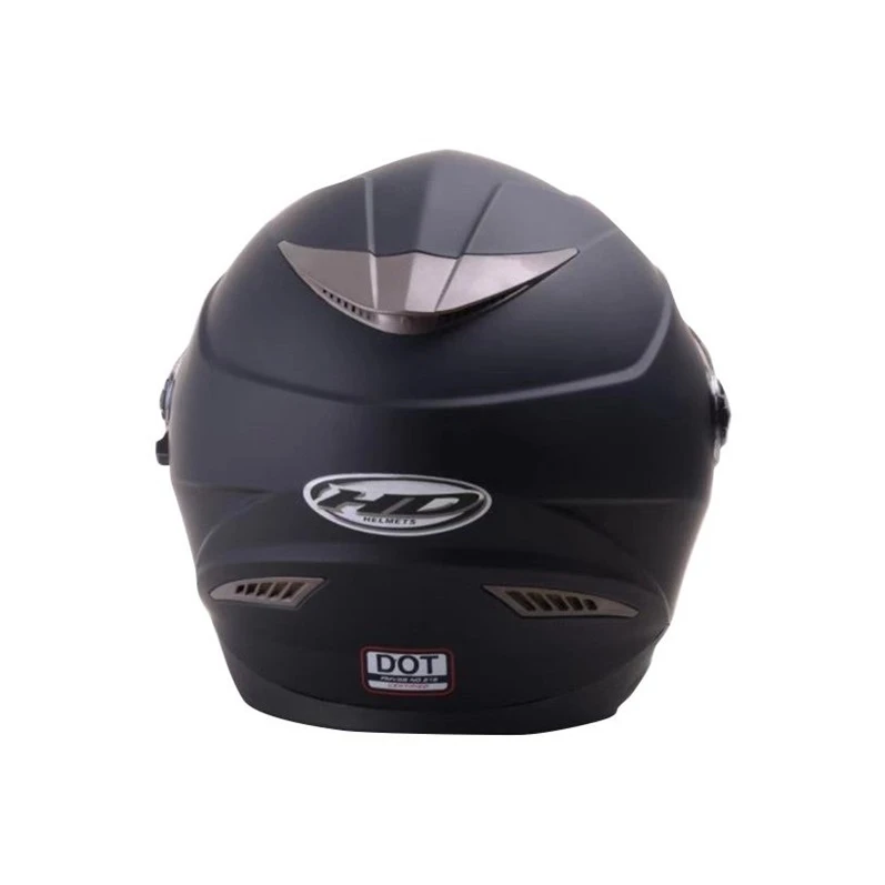 Nežinomas Motociklininko šalmas HD-09B, dydis M, juodas