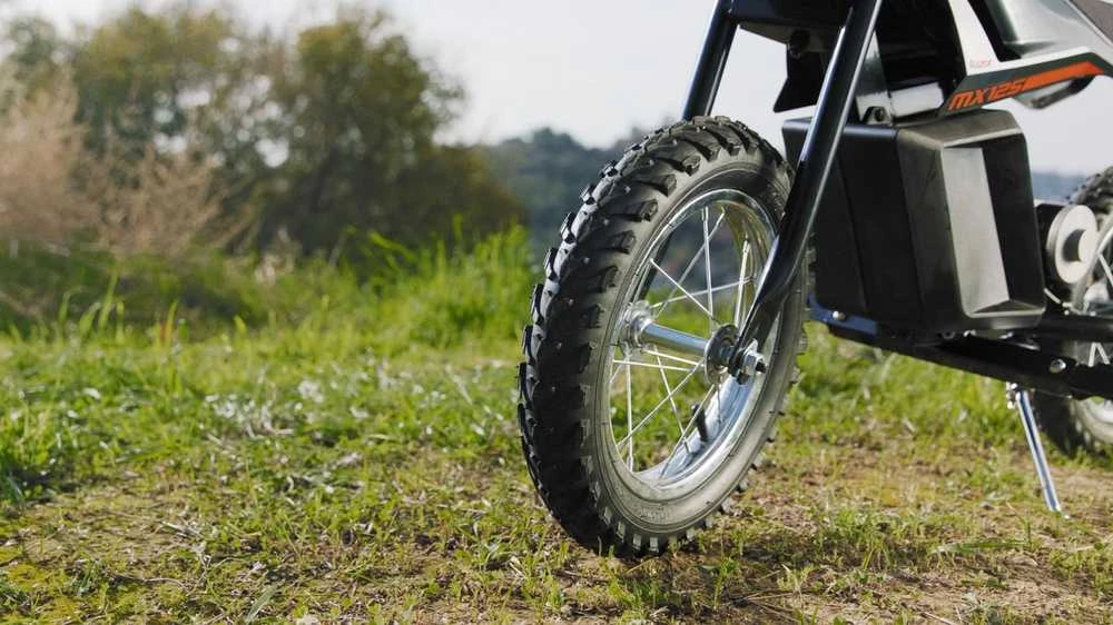 Razor MX125 +DECALS Dirt Bike, ES, juodas, ličio baterija