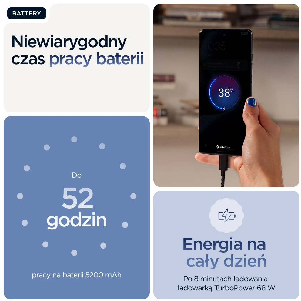 Išmanusis telefonas Motorola Moto Edge 60 5G 8GB RAM 256GB – Mėlyna
