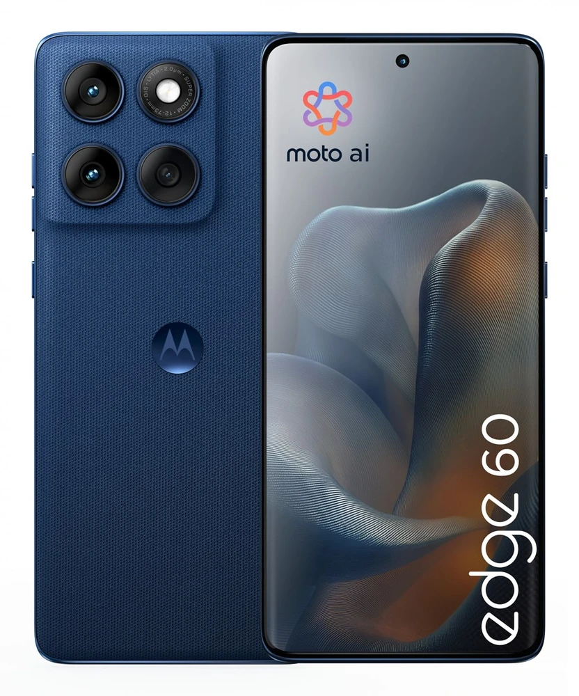 Mobilus Telefonas - Motorola Edge 60 6.67" Dual SIM 12 GB RAM 512 GB 5G Mėlyna