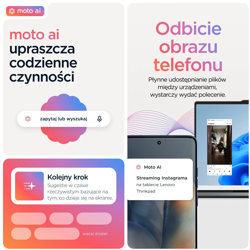 Išmanusis telefonas Motorola Moto Edge 60 5G 8GB RAM 256GB – Mėlyna