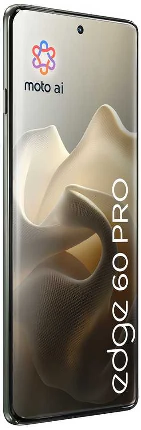 Motorola edge 60 pro 16,9 cm (6,67 colio) Dviguba SIM kortelė „Android 15“ 5G USB C tipo 12 GB 512 GB 6000 mAh Pilkas