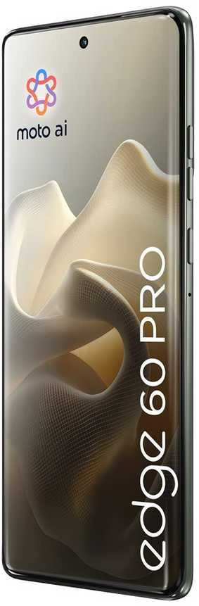 Motorola edge 60 pro 16,9 cm (6,67 colio) Dviguba SIM kortelė „Android 15“ 5G USB C tipo 12 GB 512 GB 6000 mAh Pilkas
