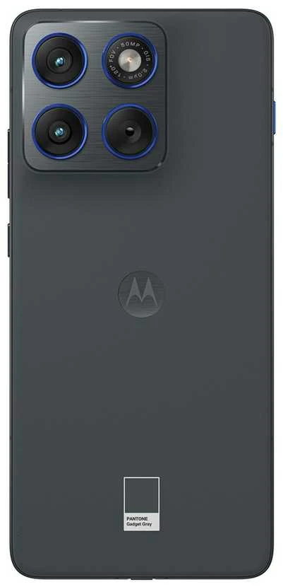 „Motorola Edge 70“ 6,7 colio dviguba SIM kortelė, „Android 16“, USB C tipo, 12 GB, 512 GB, 4800 mAh, pilka