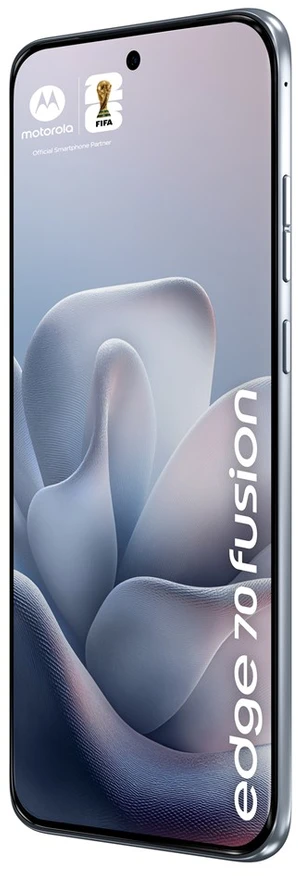 „Motorola edge 70 fusion“ 17,2 cm (6,78 colio) dviejų SIM kortelių „Android 16.0“ 5G USB C tipo 12 GB 256 GB 7000 mAh Šviesusis Mėlyna