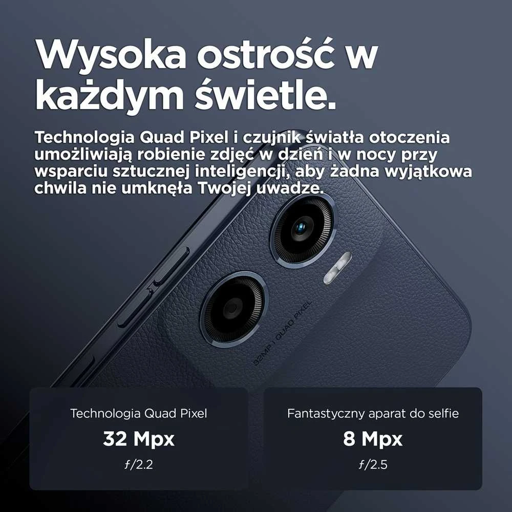 „Motorola Moto E15“ 16,9 cm (6,67 colio) dviejų SIM kortelių „Android 14Go“ leidimas 4G USB C tipo 2 GB 64 GB 5200 mAh Mėlyna