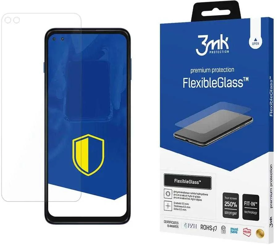 3Mk apsauga „Motorola Moto G 5G Plus“ – 3mk lankstus stiklas