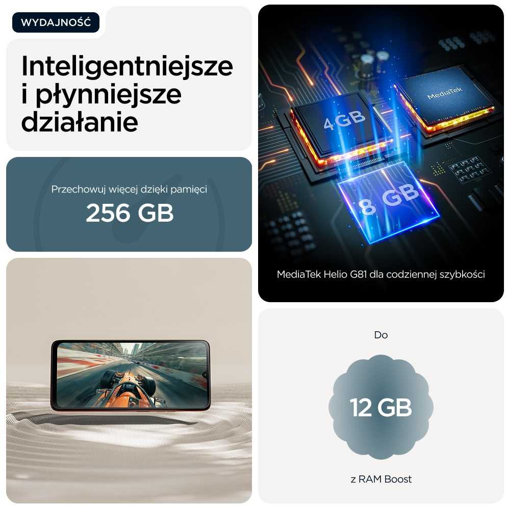 Motorola moto g06 17.5 cm (6.88") Dual SIM Android 15 4G USB Type-C 4 GB 128 GB 5200 mAh Mėlyna