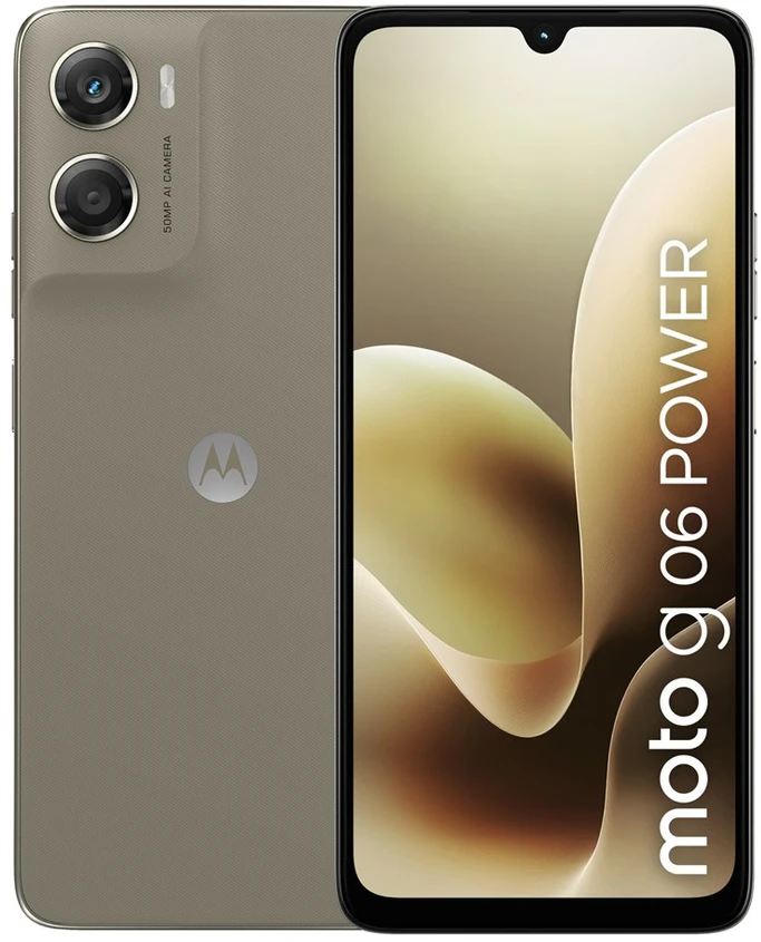 Motorola moto g06 power 17.5 cm (6.88") Dual SIM Android 15 4G USB Type-C 4 GB 256 GB 7000 mAh Khaki