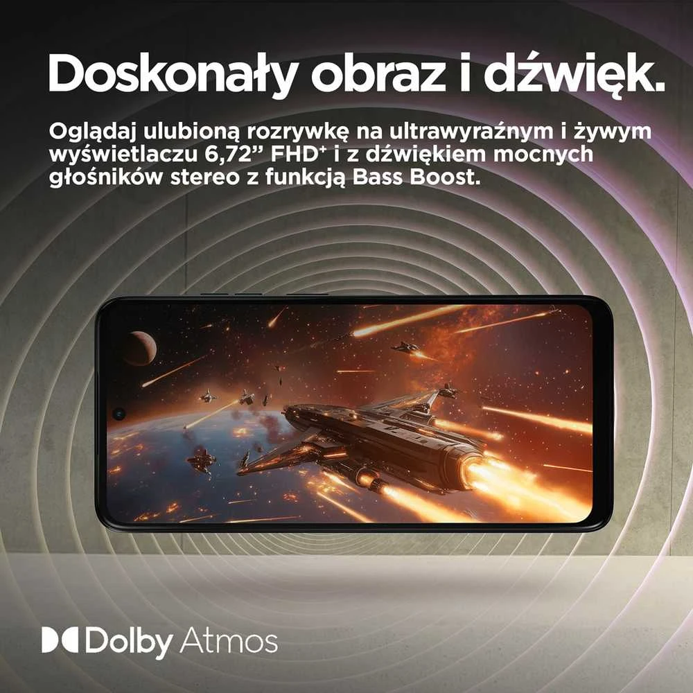 MOTOROLA G15 6.7" 4/128GB 5200MAH GRAVITY Pilkas