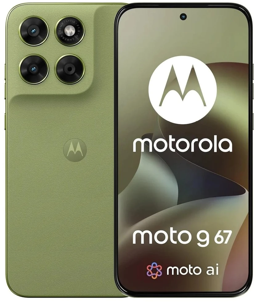 „Motorola Moto G67 5G 8/256 GB“ išmanusis telefonas su „PANTONE Nile“ spalva