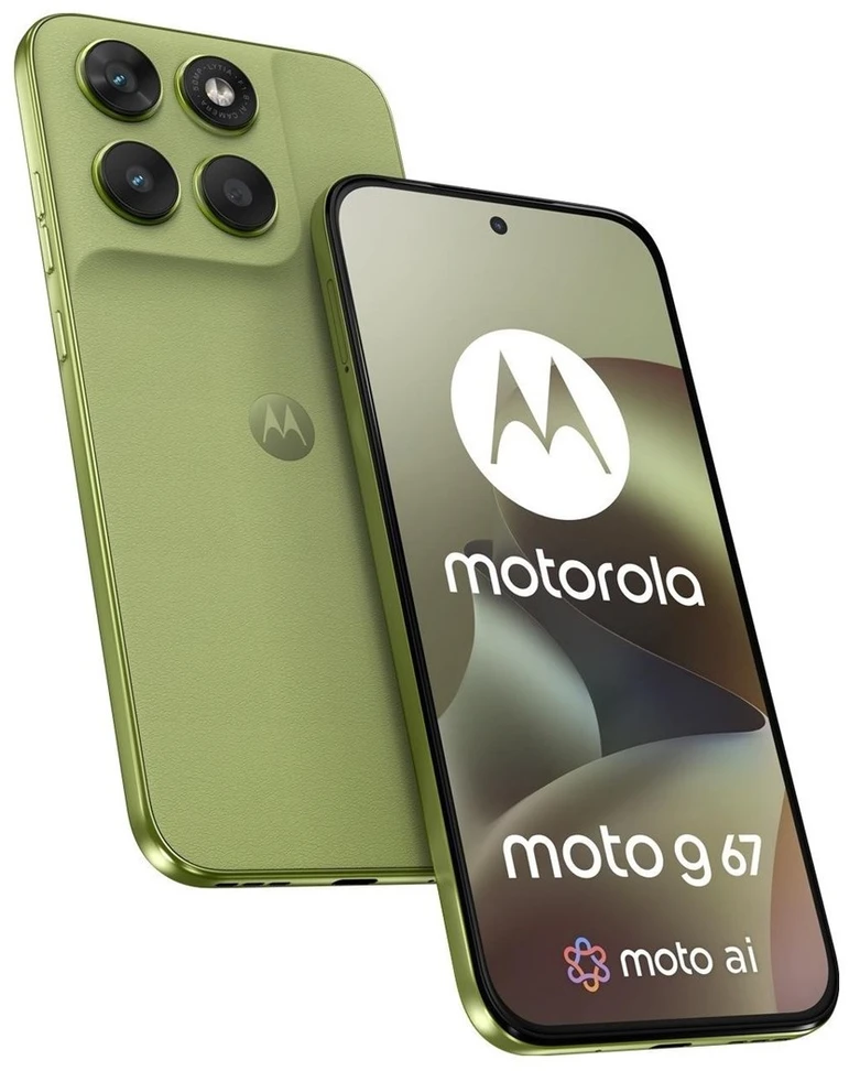 „Motorola Moto G67 5G 8/256 GB“ išmanusis telefonas su „PANTONE Nile“ spalva