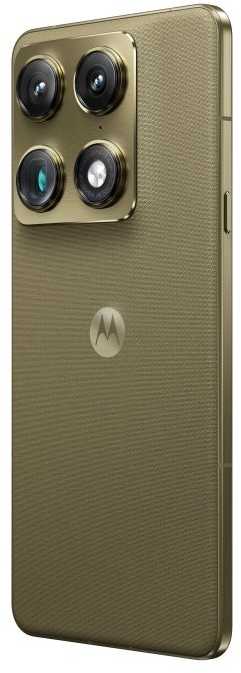 Motorola „Moto Signature“ 6,8 colio dviejų SIM kortelių „Android“ telefonas, USB C tipo, 16 GB, 512 GB, 5200 mAh, alyvuogių spalvos