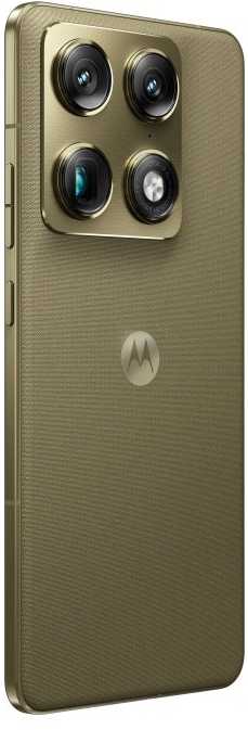 Motorola „Moto Signature“ 6,8 colio dviejų SIM kortelių „Android“ telefonas, USB C tipo, 16 GB, 512 GB, 5200 mAh, alyvuogių spalvos