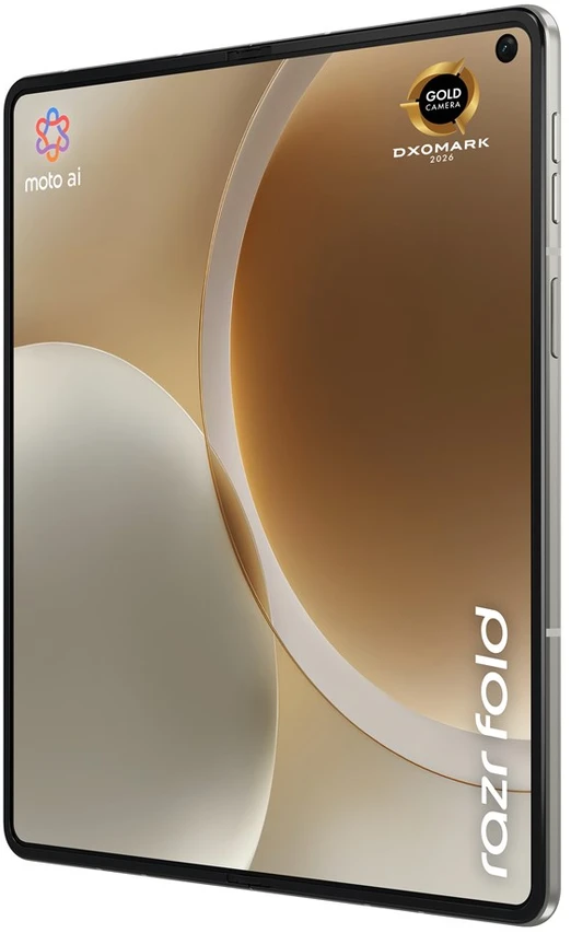 „Motorola razr fold“ 20,6 cm (8,09 colio) dviejų SIM kortelių „Android 16.0“ 5G USB C tipo 16 GB 512 GB 6000 mAh Baltas