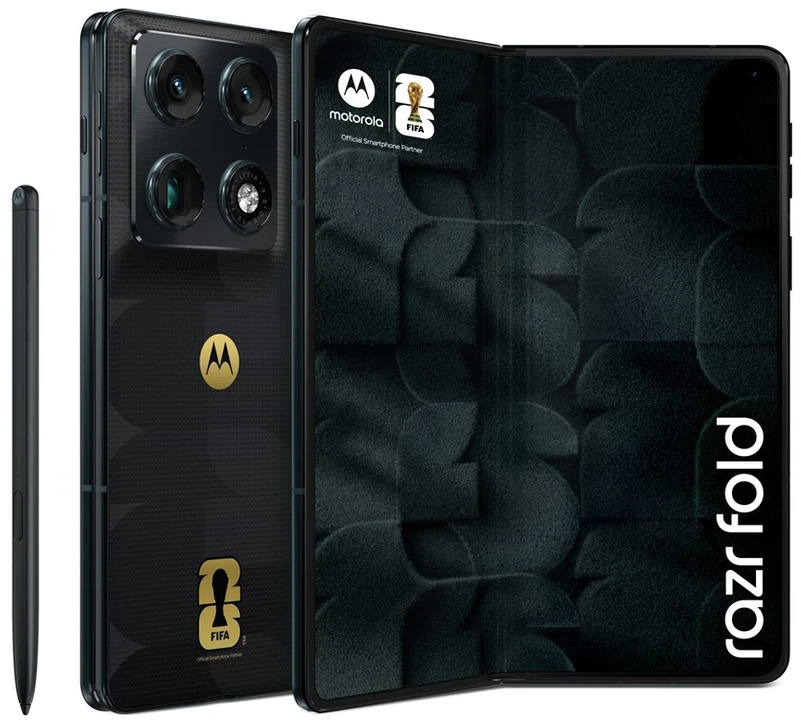 Motorola „razr fold“ 20,6 cm (8,09 colio) dviejų SIM kortelių „Android 16.0“ 5G USB C tipo 16 GB 512 GB 6000 mAh Juodas