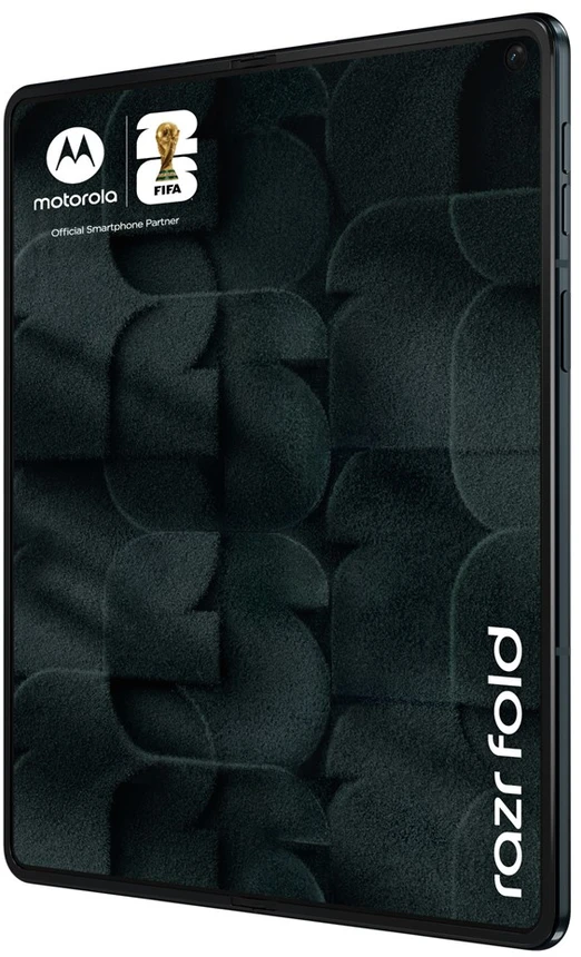 Motorola „razr fold“ 20,6 cm (8,09 colio) dviejų SIM kortelių „Android 16.0“ 5G USB C tipo 16 GB 512 GB 6000 mAh Juodas