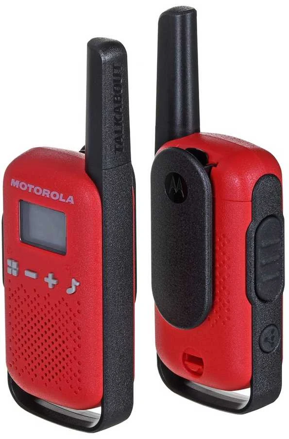 Radijo stotelės - racijos MOTOROLA Talkabout T42 Raudona 2 vnt.