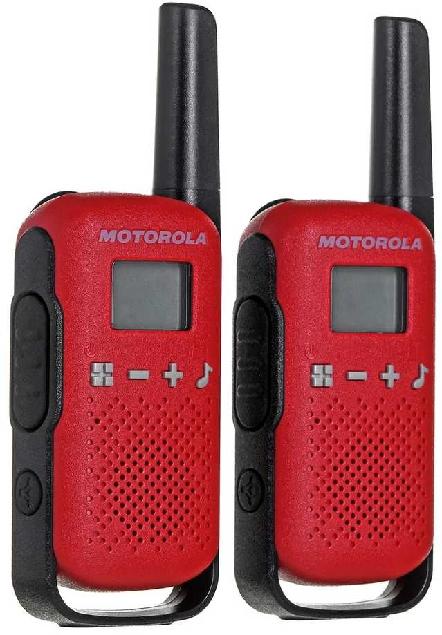 Radijo stotelės - racijos MOTOROLA Talkabout T42 Raudona 2 vnt.
