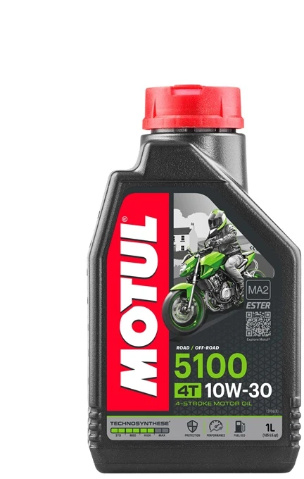 Alyva MOTUL 5100 4T 10W30 1ltr (104062)