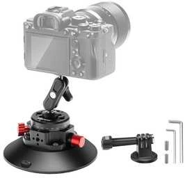Mocowanie su przyssawką 1/4 cala Neewer CA013 do kamer sportowych (DJI Action, GoPro, Insta360)