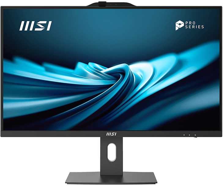 MSI Pro AP272P Intel® Core™ i7 68.6 cm (27") 1920 x 1080 pikselių All-in-One PC 16 GB DDR5-SDRAM 1 TB SSD Windows 11 Pro Wi-Fi 6 (802.11ax) Juodas
