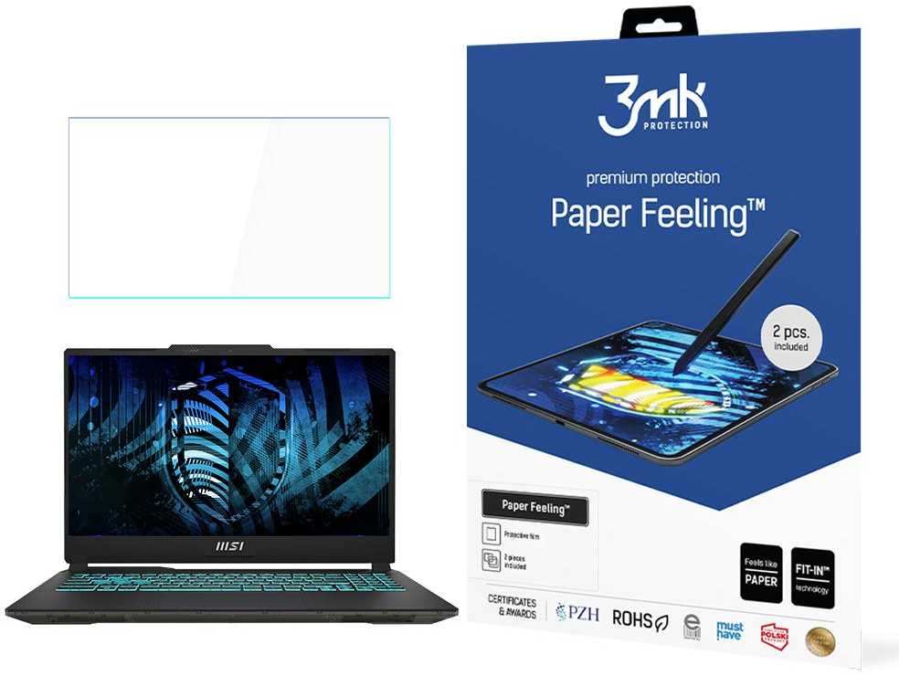 3Mk Protection MSI Cyborg A12 - iki 17" 3mk Paper Feeling