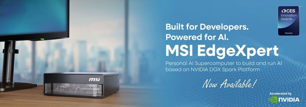 MSI EdgeXpert NVIDIA GB10 | RAM 128GB | 4TB SSD