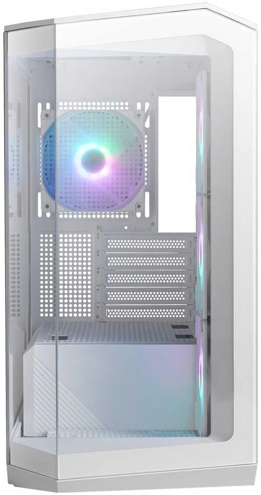 MSI Case | MAG PANO M100R PZ Baltas | Micro ATX Tower | ATX | Baltas