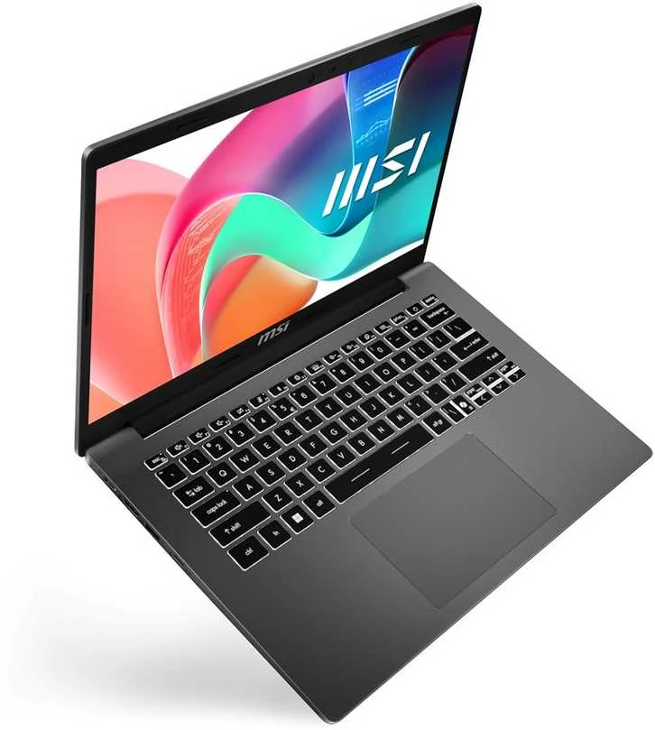 MSI Modern 14 F13MG-265PL i5-1334U 14.0" FHD 60Hz IPS lygio 16GB DDR4 3200 SSD 512Mbps Iris Xe Graphics W11Pro 3Y Nešiojamas kompiuteris