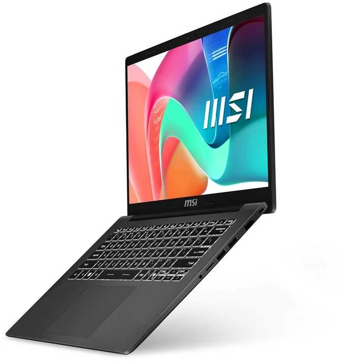 MSI Modern 14 F13MG-265PL i5-1334U 14.0" FHD 60Hz IPS lygio 16GB DDR4 3200 SSD 512Mbps Iris Xe Graphics W11Pro 3Y Nešiojamas kompiuteris