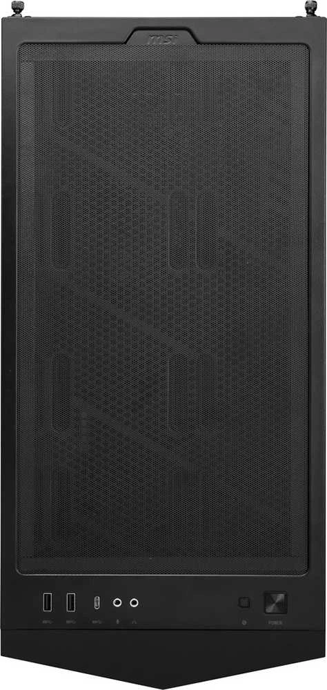 MSI | Kompiuterio korpusas | MPG GUNGNIR 300P AIRFLOW | Šoninis langas | Juodas | Vidutinio dydžio bokštas | ATX