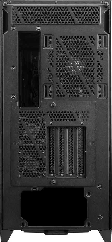 MSI | Kompiuterio korpusas | MPG GUNGNIR 300P AIRFLOW | Šoninis langas | Juodas | Vidutinio dydžio bokštas | ATX
