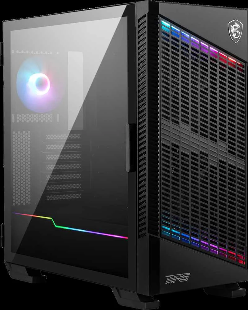 MSI | PC Case | MPG VELOX 100P AIRFLOW | Side window | Mid-Tower | ATX | Juodas