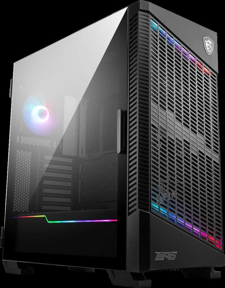 MSI | PC Case | MPG VELOX 100P AIRFLOW | Side window | Mid-Tower | ATX | Juodas