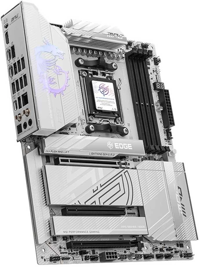 Pagrindinė plokštė MSI MPG X870E EDGE TI WIFI